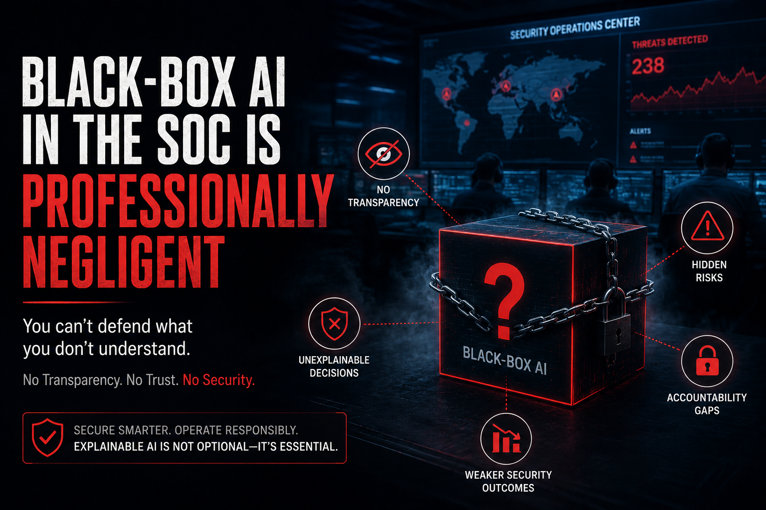 Black-box AI in SOC