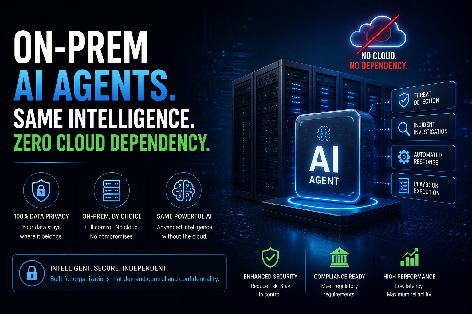 On-prem AI agents
